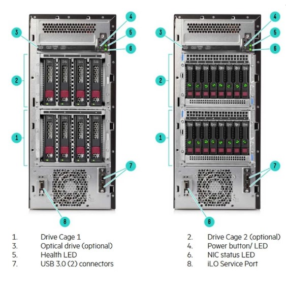 HP ProLiant ML110 Gen10 Server | Tower Server | Refurbished