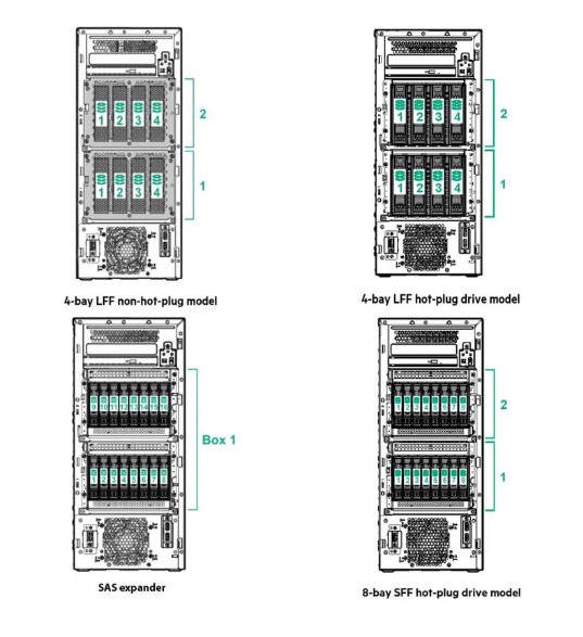 HP ProLiant ML110 Gen10 Server | Tower Server | Refurbished