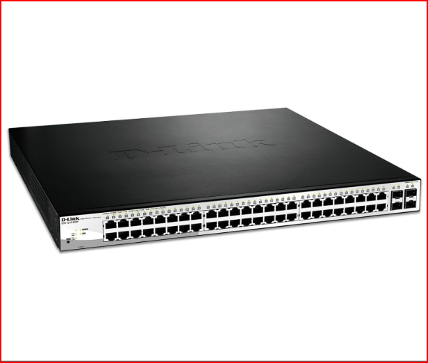 D-Link DGS-1210-52 48-Port Web Smart Gigabit Switch