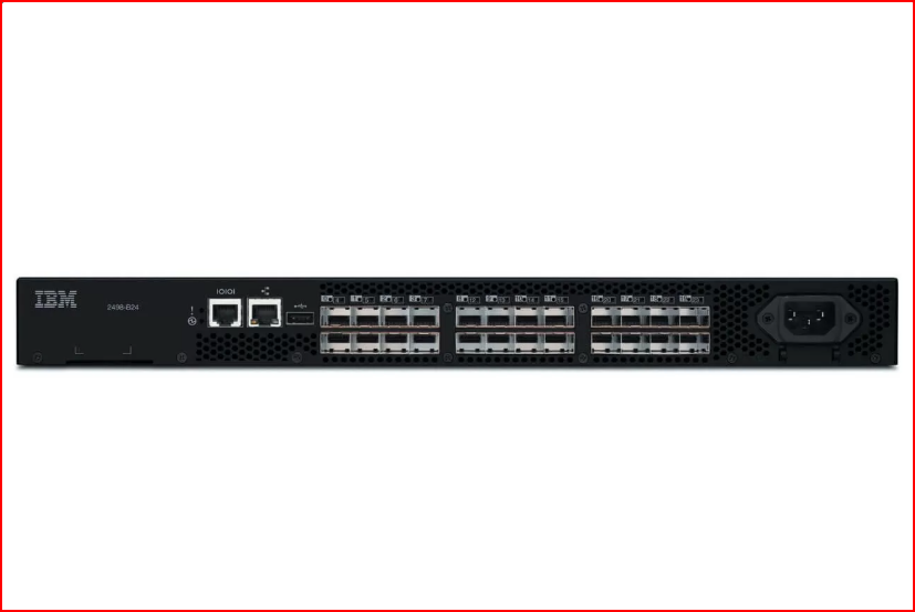 IBM 2498-B24 SAN24B-4 24-Port 8Gb Fibre Channel SAN Switch