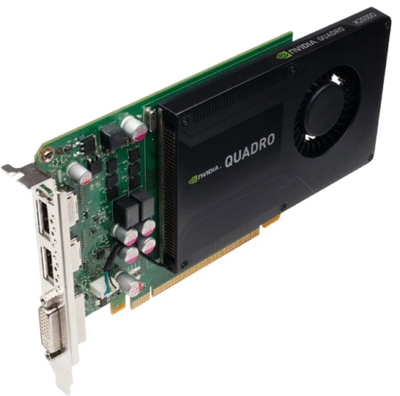 NVIDIA QUADRO K2000 Graphics Card 2 GB